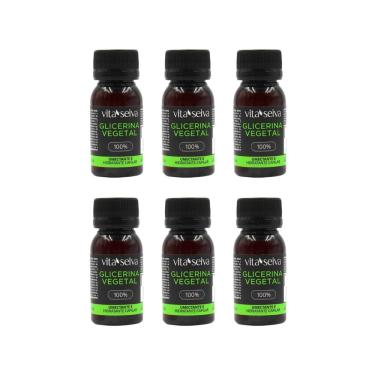 Imagem de Oleo Capilar Vegetal Vita Seiva Glicerina 30ml-Kit C/6un