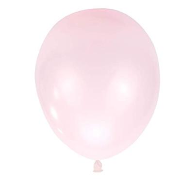 Imagem de YINCHI 100 peças de balões de látex rosa de 30,5 cm, grandes, grossos, grandes, redondos, biodegradáveis, gás hélio ou ar, inflados para crianças, aniversário, formatura, festa de casamento, Halloween