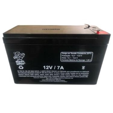 Imagem de Bateria Selada 12V 7AH Recarregável Motocas Infantis, Nobreaks. CFTV, 
