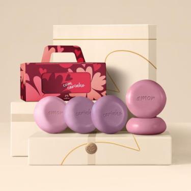 Imagem de Presente Natura Tododia Sabonetes Sortidos Amor e Carinho (1 caixa)