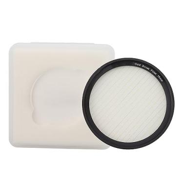 Imagem de Filtro de efeito noturno Gold Streak para lentes de câmera, 49 mm, vidro óptico profissional, aprimora o brilho cinematográfico, ideal para fotografia (58 mm)