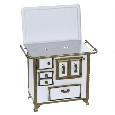 Imagem de Fogao a Lenha N 1 Renaissance Chapa de Aluminio Branco