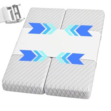 Imagem de WHXZNJGN Bed Bridge Twin to King, Conversor de cama extralonga com botão de metal e alças de fixação. Enchimento de espaço King dividido para cama ajustável. Ponte de cama para bebês, convidados