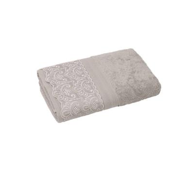 Imagem de Toalha de Banho Buettner Renda 81x150 Algodão Egípcio Nadine