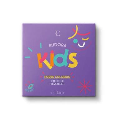 Imagem de Palete de Maquiagem Multifuncional Poder Colorido Eudora Kids 7g