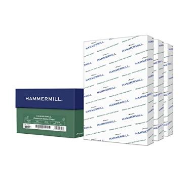Imagem de Hammermill Papel de impressora, papel de cópia colorido de 14,5 kg, 30,5 x 45,5-3 resmas (1.500 folhas) - 100 brilhantes, feito nos EUA, 106127C