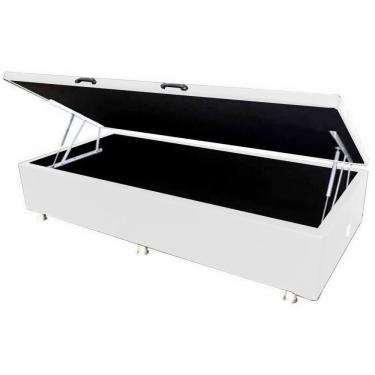 Imagem de Base Box Com Baú Solteiro 36x88x188 Cor Branco
