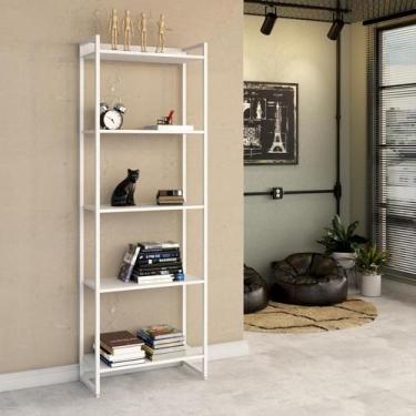 Imagem de Estante Studio Branca 60x187 cm - Modern