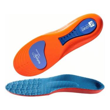 Imagem de Palmilha Ortopédica Gel Anti Impacto Reduz Dor nos Pés Corrige Postura Tamanho Ajustável p/Fascite Plantar Tendinite Traz Bem-Estar do 39 ao 42