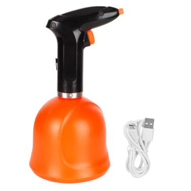 Imagem de Rega elétrica pode o frasco de spray elétrico, pulverizador de mão elétrica, ferramenta de limpeza de fertilização de jardinagem multiuso para plantas externas internas laranja