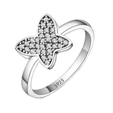 Imagem de Anel de Prata Borboleta Brilhante Life - Sal Do Mar, 14