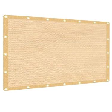 Imagem de JUNKOGO 90% pano de proteção solar para pátio, cobertura de pérgola de 2,8 x 6,5 m com ilhós, proteção UV, tecido de malha respirável, cerca de tela de privacidade para jardim, dossel, varanda, deck