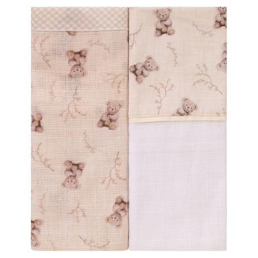 Imagem de Toalha Fralda com 02 Unidades Baby Joy Fábula