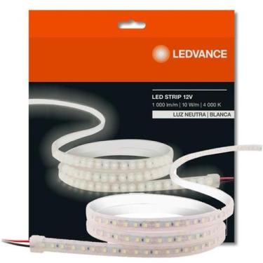 Imagem de Fita Led 5 Metros 10w/m 120 Leds 12v Luz Neutra 4000K IP65 - Ledvance