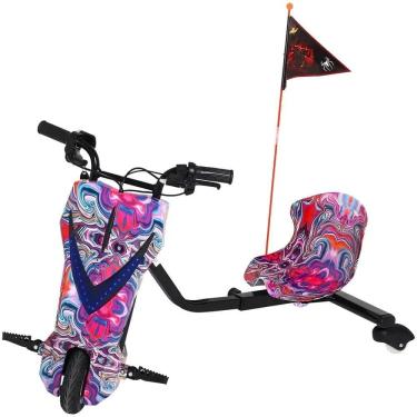 Imagem de Patinete Elétrico 3 Rodas Triciclo 250W Veloz 20km/h BEL