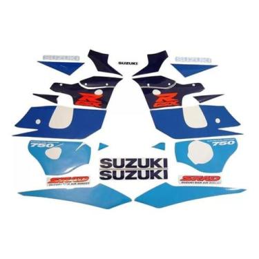 Imagem de Kit Adesivos Suzuki Gsxr 750 - Spts