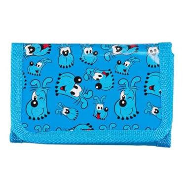 Imagem de Carteira Infantil Azul Bidu 8x2x12cm - Turma Da Mônica MWI9020-M1-MC