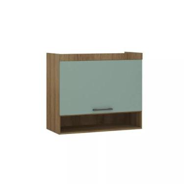 Imagem de Guarda-roupa Modulado 97cm Aéreo 1 Porta Basculante Paris Luciane, Ave