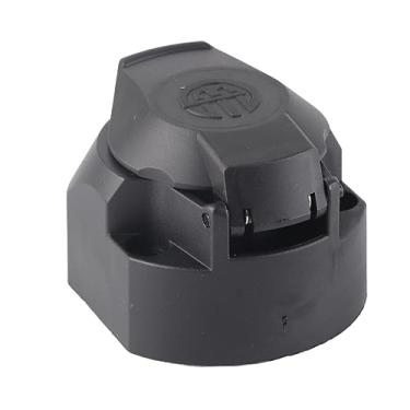 Imagem de Acouto 7 PIN do Soquete do Trailer Europeu Com Cabo de 0,5 M/4,9 Pés para Veículos Comerciais e Reboques Semi -trailers