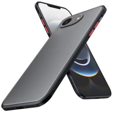 Imagem de Capa Capinha Preta Translucida Com Proteção de Câmera Compatível Com iPhone 16e Tela de 6.1 Polegadas - (Hard Glass Store)