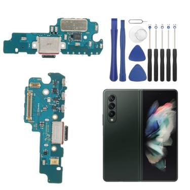Imagem de Substituição da porta de carregamento YHX-US para Samsung Galaxy Z Fold3 5G SM-F926U USB Dock Connector Flex Cable Substituição para Galaxy Z Fold3 5G F926U com chaves de fenda