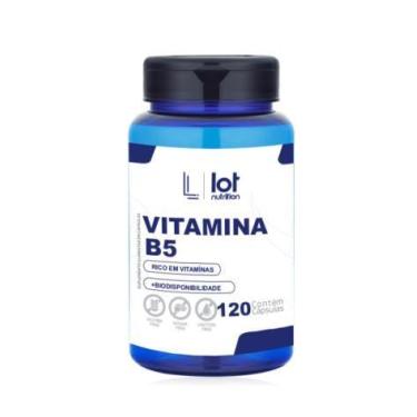 Imagem de Vitamina B5 Pantotenato de Cálcio 120 cápsulas Hormônios e Energia - L