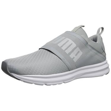 Imagem de PUMA Tênis unissex adulto Enzo Strap Nautical, Quarry-puma branco, 8.5