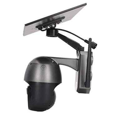 Imagem de Ymiko Câmera de Segurança Solar PTZ 355 Graus de Vigilância Em Casa Panorâmica Com Detecção de Movimento de áudio de 2 Vias para Monitoramento Externo (4G Europa inglesa)