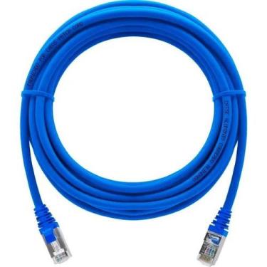 Imagem de Cabo de rede patch cord 1.0mt cat5e rj45 - DIVERSAS
