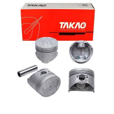 Imagem de Pistão (Jg) H100 2.4 8V 1994 A 2000 / Galant 2.4 8V 1990 A 1992 / Expo 2.4 8V 1990 A 1992 - Takao Pmi23050