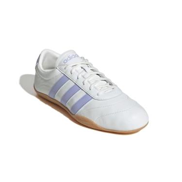 Imagem de adidas Grand Court Lo Tênis feminino, Branco/tom violeta/chiclete, 41