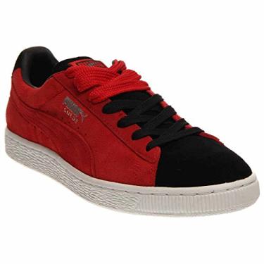 Imagem de PUMA Men's Suede Classic + Sneaker, High Risk Red/Black, 6.5 M US