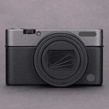 Imagem de Adesivo para o corpo da câmera, película protetora, acessórios para Sony RX100 V RX100 IV adesivos de vinil RX100M4 RX100M5 RX100M5A (cinza escuro + preto fosco)