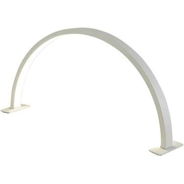 Imagem de Lâmpada De Manicure Em Forma De U Arch Ring, Lâmpada Led De Meia Lua De Escurecimento Contínuo, Lâmpada De Cílios Led Meia Lua De 35w, Luz De Esteticistas Regulável, Para S, White