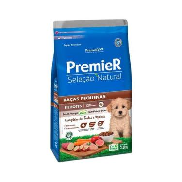 Imagem de Ração Cães Premier Filhotes Porte Pequeno Batata Doce 2,5kg