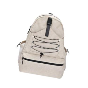 Imagem de Dynwave Bolsa para raquete de tênis, mochila esportiva portátil para raquete de badminton, mochila para treinamento em mochila, atividades ao ar livre, Bege
