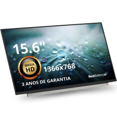 Imagem de Tela para Notebook 15.6 NT156WHM-N44 N156BGA-EA3 B156XTN08.1 - BestBat