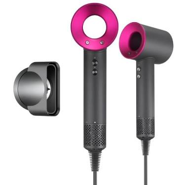 Imagem de Secador Profissional Íon Plus 1600W, Fluxo de Ar Frio 3 nívei de temperatura Reduz Frizz, Secagem Rápida Baixo Ruído, Alto Desempenho Design Moderno 110 v