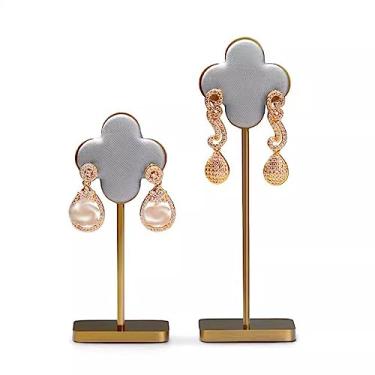 Imagem de Suporte de joias com 2 peças de suporte de brinco suspenso para venda – suporte de exibição de brincos para casa, quarto, argola, brinco, organizador de joias, suporte de armazenamento para mostrar