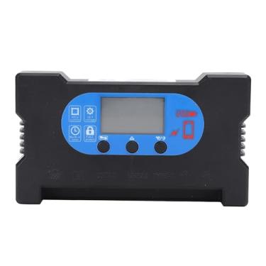 Imagem de Controlador de carga solar Controlador solar Controlador de painel solar regulador HD Display Dual USB tipo C Carregamento rápido Proteção Multi para 12V 24V Lítio ION LFP Bateria (10a)