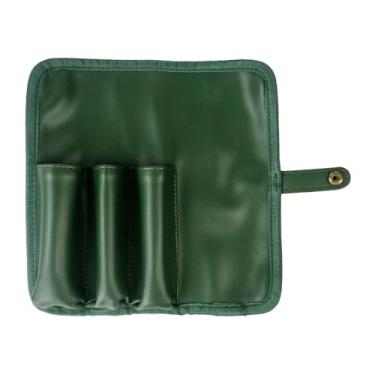 Imagem de ZzleoyuUUs-12 Estojo de charuto de couro PU bolsa de charutos portátil para viagem estojo de charutos vintage à prova d'água organizador de charutos comporta 3 charutos caixa de charutos portátil