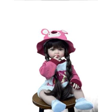 Imagem de Boneca Bebê Reborn Realista 100% Silicone | Pintura Premium | 56cm com Roupas