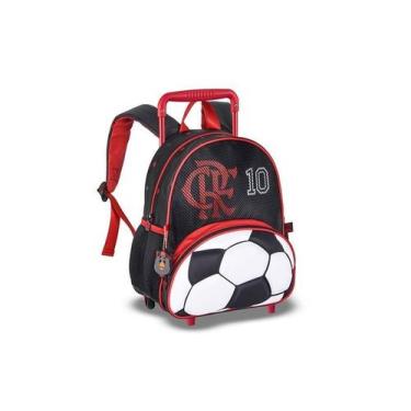 Imagem de Mochila Infantil Flamengo Creche Pequena Rodinha - Clio