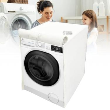Imagem de CAPA PARA LAVADORA ELECTROLUX 11KG LFE11 IMPERMEÁVEL (BRANCA)