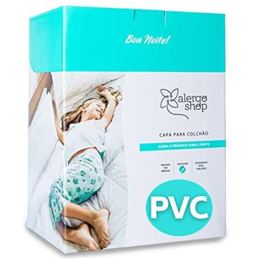 Imagem de Capa Antiácaro Colchão Casal King PVC 23cm - Alergoshop
