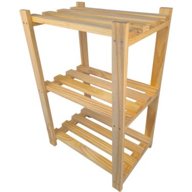 Imagem de Estante Floreira Prateleira Organizadora Pinus 50x75