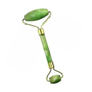 Imagem de Pedra Jade massageador anti rugas e flacidez-ROLO VERDE - MKB
