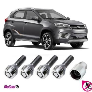 Imagem de Kit Parafuso Antifurto Roda Chery Tiggo 2 18 a 2023 Original - MCGARD