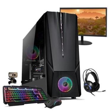 Imagem de Pc Gamer Completo Maximus I5 Gtx 1050Ti 8Gb Hd 1Tb Ssd 120Gb - Intel