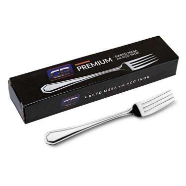 Imagem de Conjunto 12 Garfos de Mesa Inox Premium GP092 - GP Inox